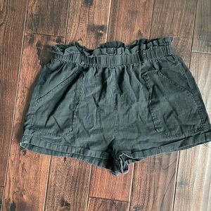 Black shein shorts